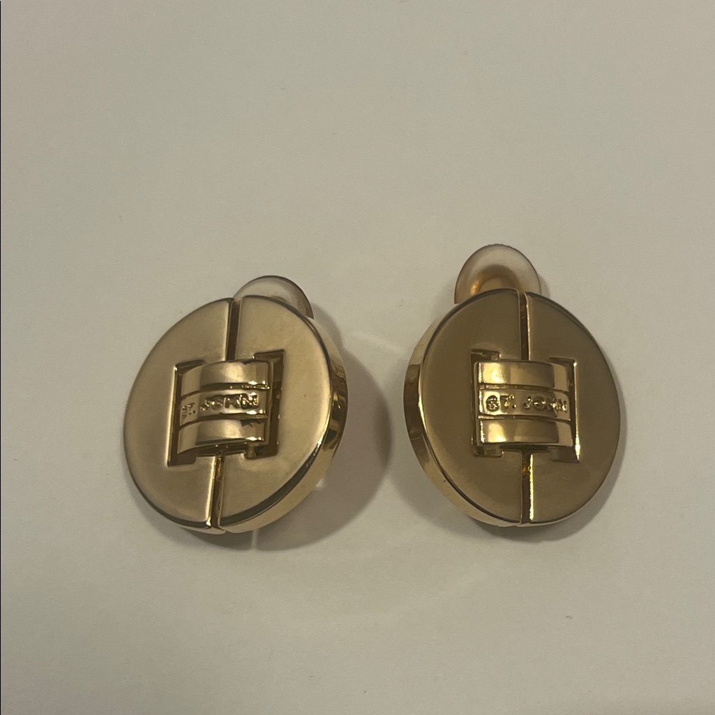 St. John Gold Earrings